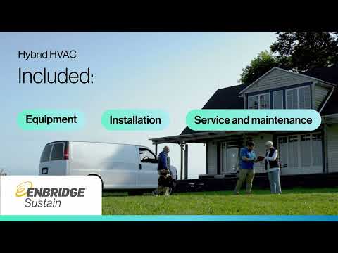 Enbridge Sustain hybrid heating and cooling video